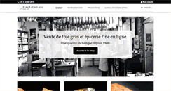 Desktop Screenshot of foiegrasluxe.com